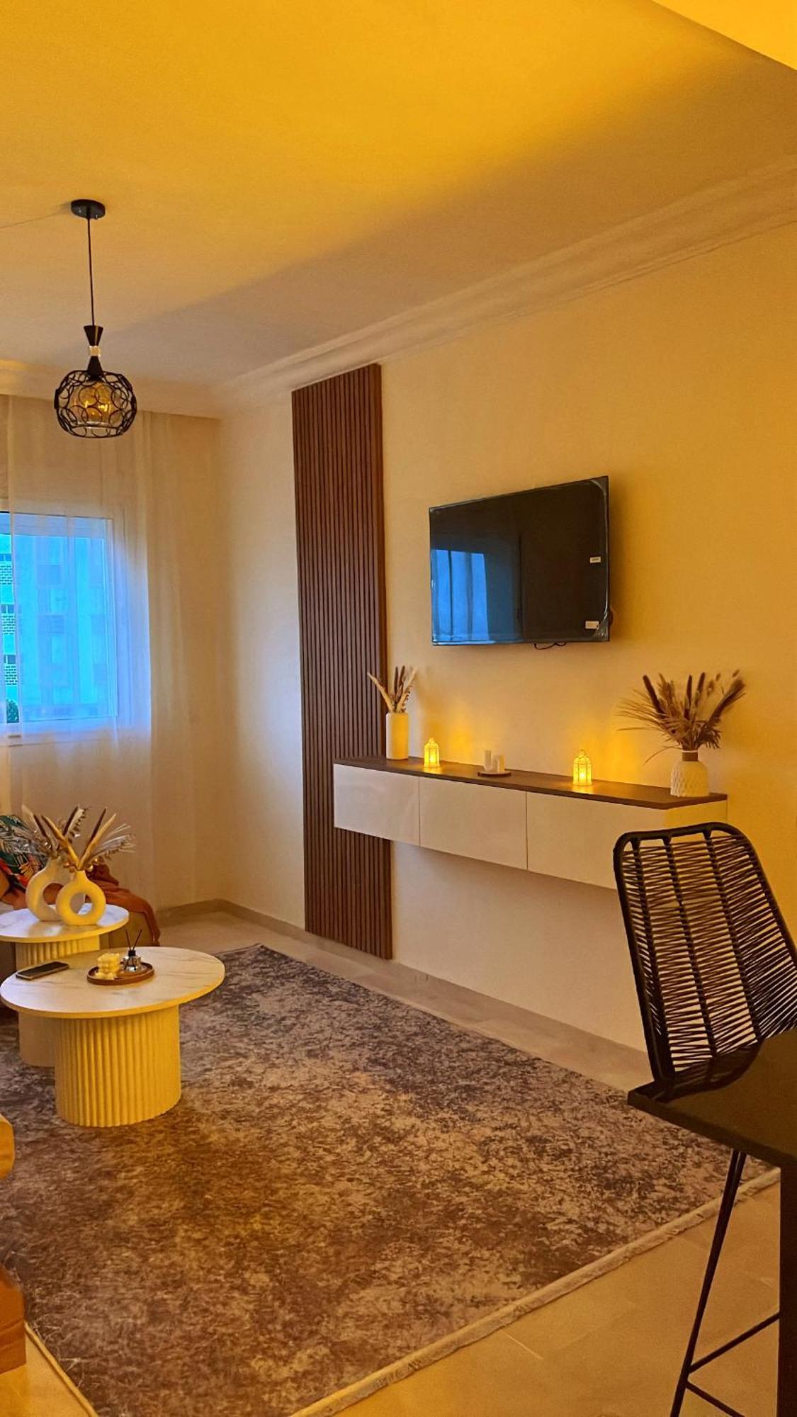 Elegant Appartement Avec Un Acces Piscine Jardin Parking Sous-Sol Et Wifi Haut Debit Fibre Optique Танжер Экстерьер фото
