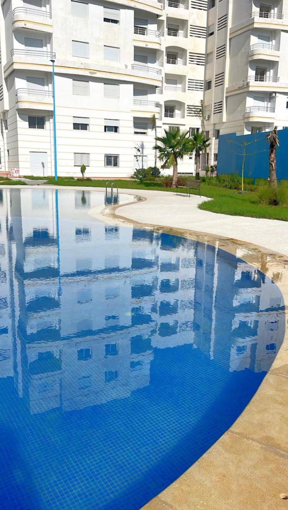 Elegant Appartement Avec Un Acces Piscine Jardin Parking Sous-Sol Et Wifi Haut Debit Fibre Optique Танжер Экстерьер фото